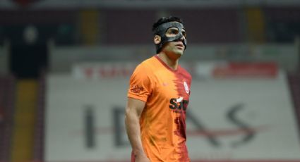 Falcao vuelve a jugar con el Galatasaray luego de haber sufrido lesión en la facial