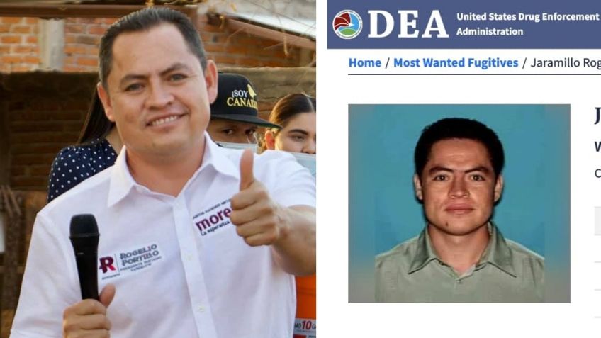 Por esta polémica razón la DEA busca a Rogelio Portillo, candidato de Morena en Michoacán