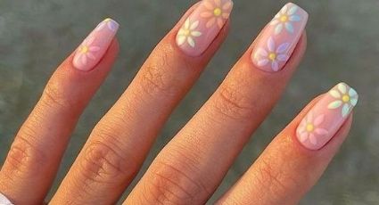 Luce unas manos perfectas con estos diseños de uñas postizas primaverales