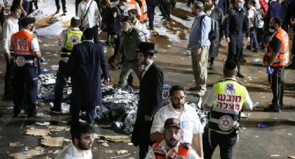 (VIDEO) ¡Tragedia! Peregrinación en Israel termina en estampida; hay al menos 38 muertos