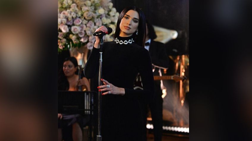 Dua Lipa conquista Spotify y lo celebra con coqueto 'outfit' en Instagram