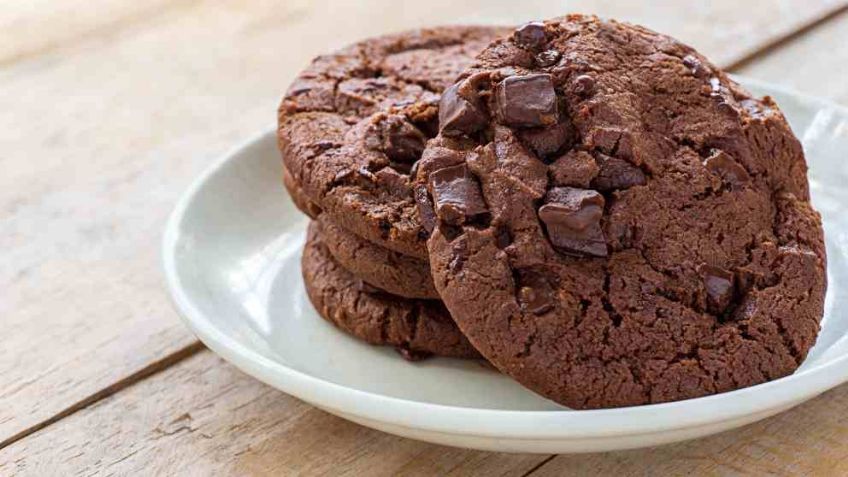 Consiente a tu paladar con estas galletas veganas de chocolate