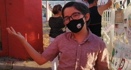 A sus 10 años, el pequeño Luis Elí busca rescatar La Sauceda: "Por favor, abran el parque"