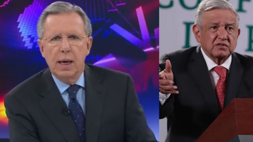 López-Dóriga arremete contra AMLO; el conductor de Televisa lo acusa de "mentir" en su mañanera