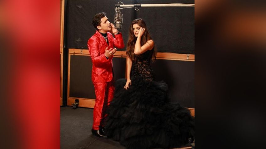 ¿Colaboración? Ana Bárbara, Christian Nodal y Belinda enloquecen redes con foto juntos