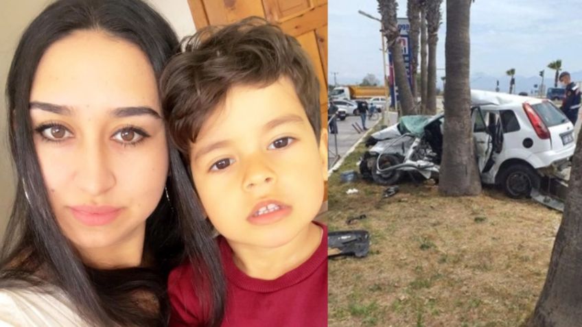 FUERTE VIDEO: Cumpleaños acaba en tragedia; madre y su hijo de 5 años mueren en brutal choque