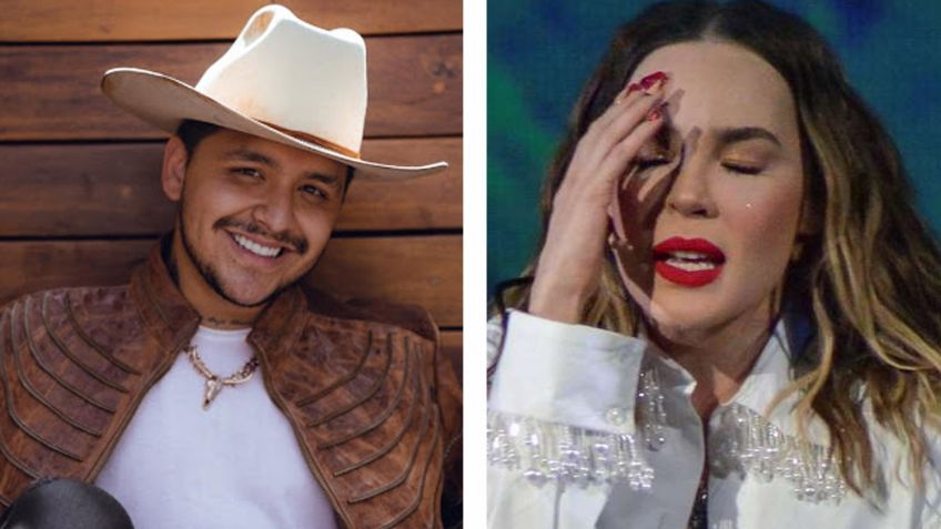 Escándalo en TV Azteca: Nodal le propone en vivo a Belinda que se deje embarazar; ella se niega