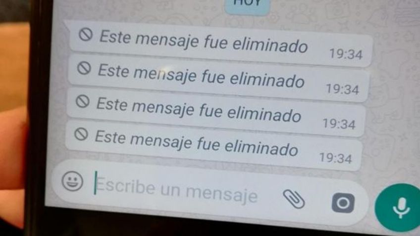 ¿Se arrepintieron de decirte algo? Este truco ayuda a leer los mensajes eliminados de WhatsApp