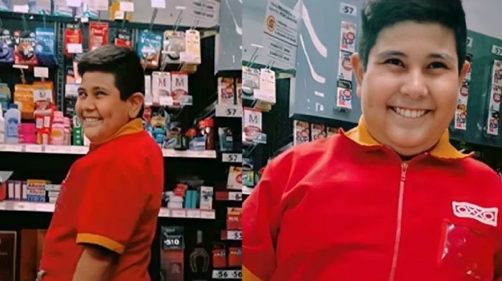 ¡De no creerse! El viral 'niño del Oxxo' se vuelve imagen de esta famosa cadena de alimentos