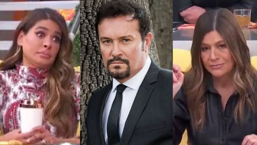 Arturo Peniche vuelve a decir que trata de reconquistar a su ex y conductoras de 'Hoy' lo destrozan