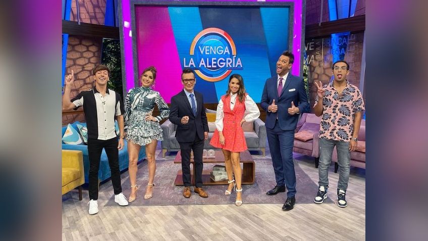 En 'Venga la Alegría', conductor de TV Azteca se burla de Cynthia Rodríguez y Laura G