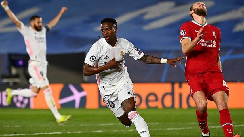 Vinícius se viste de héroe y le da la victoria al Real Madrid en Champions