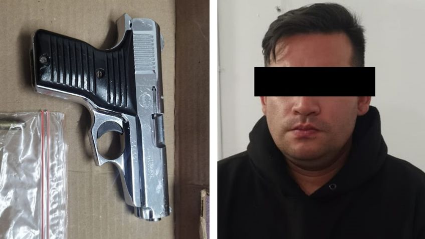 Evitan tragedia en Navojoa: Capturan a sujeto en posesión de arma de fuego durante riña