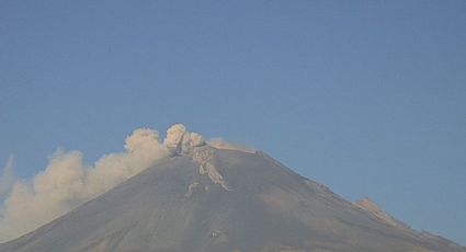 Volcán Popocatépetl acumula 31 exhalaciones y 10 sismos en las últimas 24 horas