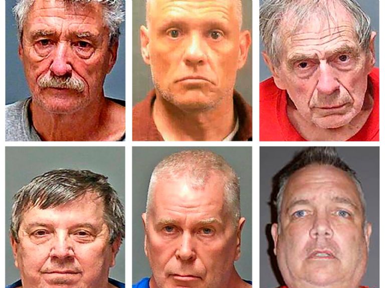 Arrestan a seis personas acusadas de abuso sexual