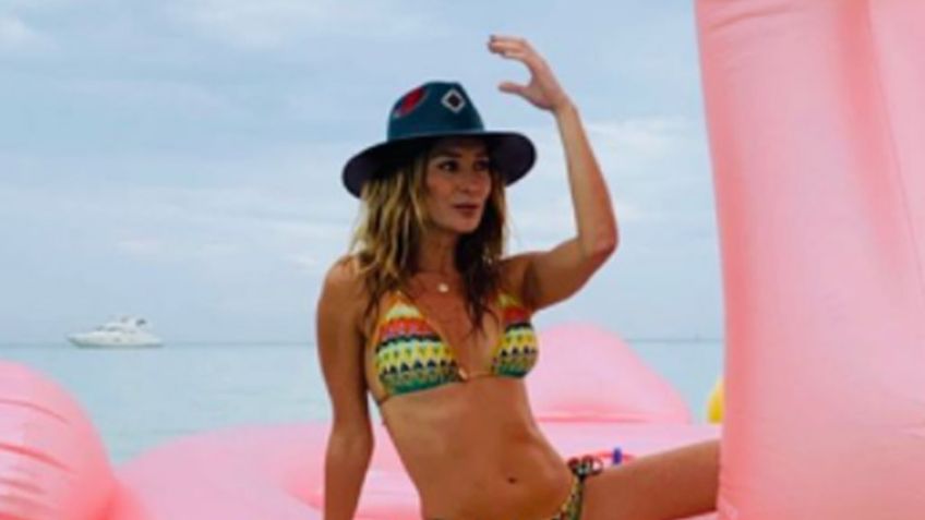 ¡Mujerón! Geraldine Bazán pone de cabeza a todo TikTok al lucir coqueto 'outfit' playero