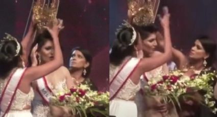 VIDEO: La humillan por una corona; ganadora de certamen de belleza denunció a su agresora