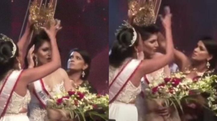 VIDEO: La humillan por una corona; ganadora de certamen de belleza denunció a su agresora