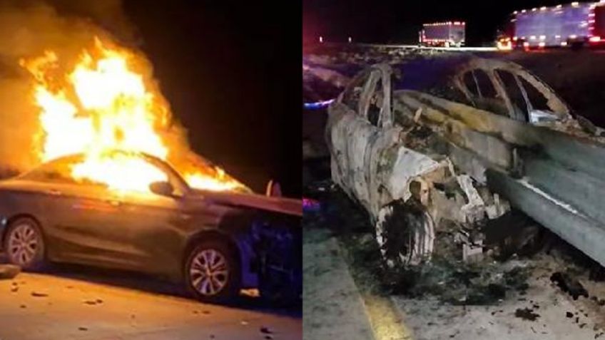 Tragedia en Sonora: Brutal accidente en carretera deja dos heridos; una de las víctimas tiene 9 años