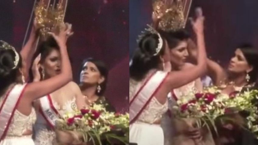 VIDEO: La humillan por una corona; ganadora de certamen de belleza denunció a su agresora