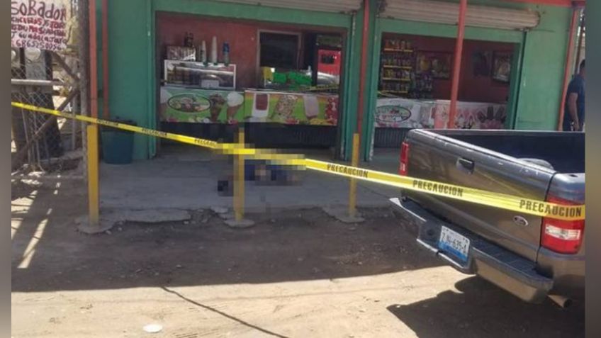 En menos de seis horas, en Mexicali asesinan a dos hombres al exterior de locales comerciales
