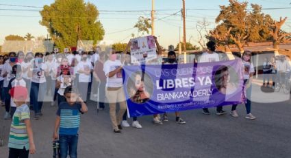 Cajeme: Familiares de las hermanas Mendoza se manifiestan en Quetchehueca