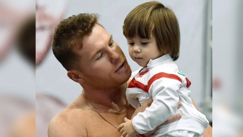 María Fernanda, una de las hijas menores del 'Canelo', presumió sus lujosos carros en esta FOTO