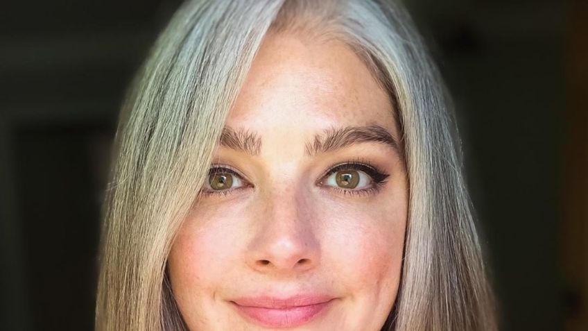 ¿Te comienzan a salir algunas canas? Este balayage es una gran opción para disimularlas