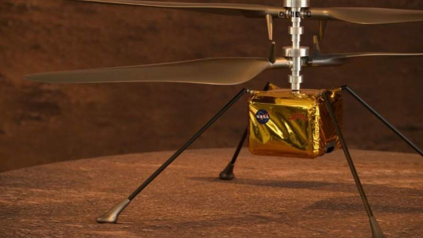 Ingenuity: El pequeño helicóptero con el que la NASA pretende sobrevolar y explorar Marte