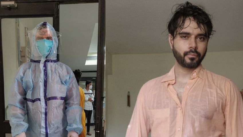 Exhausto: Doctor de la India se vuelve viral al enviar un conmovedor mensaje al mundo