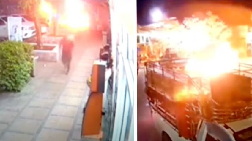 FUERTE VIDEO: ¡Brutal venganza! Quema vivos a su ex y su nuevo novio en plena vía pública