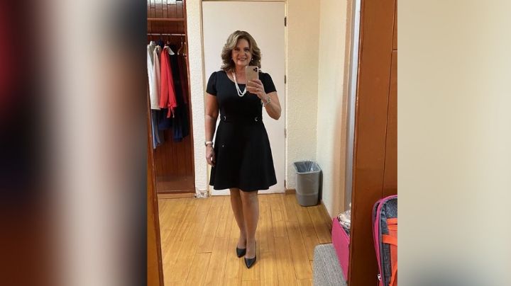 Érika Buenfil hace 'arder' Televisa al ritmo de 'Sexy Back' en vestido negro
