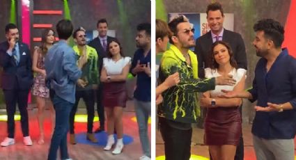 VIDEO: ¡Adiós TV Azteca! Corren a integrante de 'VLA' por hacer grosería a Ricky Montaner en vivo