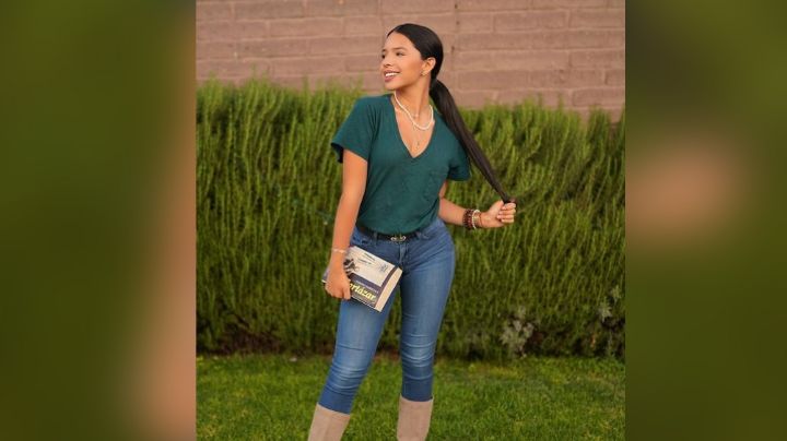 Ángela Aguilar se roba todas las miradas en Instagram en precioso 'outfit' blanco