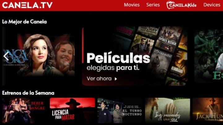 Disfruta del mejor entretenimiento con las películas gratis de estreno en Canela TV