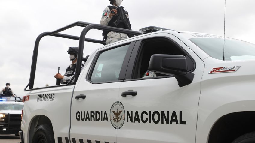 VIDEO: Mujer es acosada por elementos de la Guardia Nacional en Cajeme
