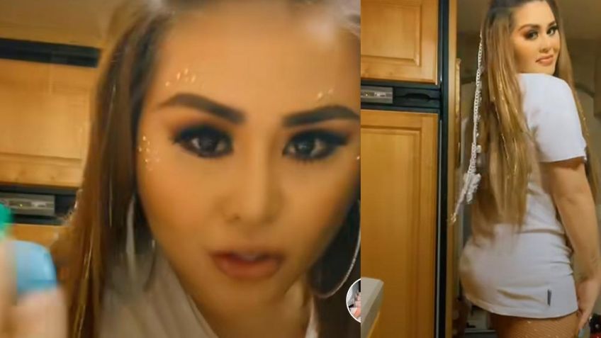 VIDEO: 'Gomita' se vuelve la burla de TikTok con este polémico baile: "Salió volando el silicón"