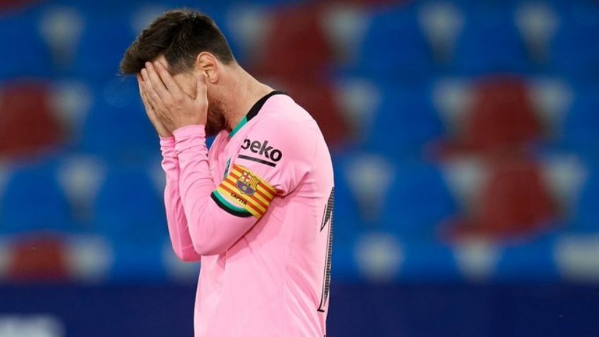 Levante, un Lio para el Barcelona: Logran empatar y le arrebatan el liderato de LaLiga