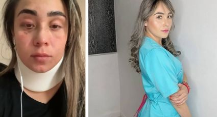 FUERTES IMÁGENES: Kenya Mirelle pide ayuda y denuncia que su ex la intentó matar; está embarazada