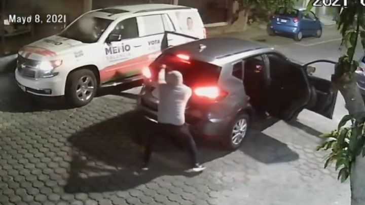 FUERTE VIDEO: ¡A sangre fría! Sicarios emboscan y rafaguean a candidato; se salva de morir