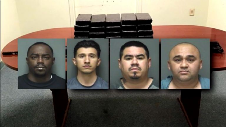 Sentencian a cuatro sujetos por tráfico de drogas