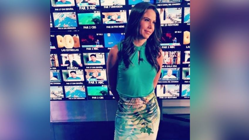 Paola Rojas se luce en coqueto vestidito rojo desde Televisa y derrite a Instagram: "Chiquitita"