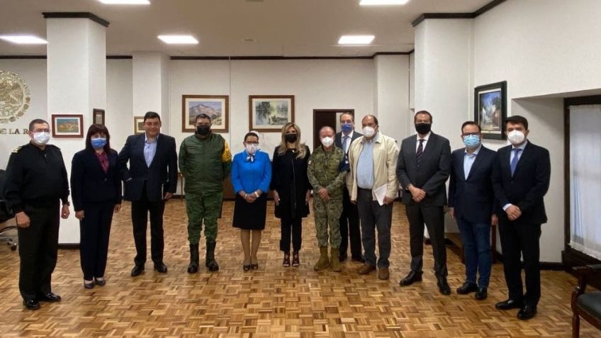 Claudia Pavlovich se reúne con la titular de Seguridad Pública para una estrategia de prevención