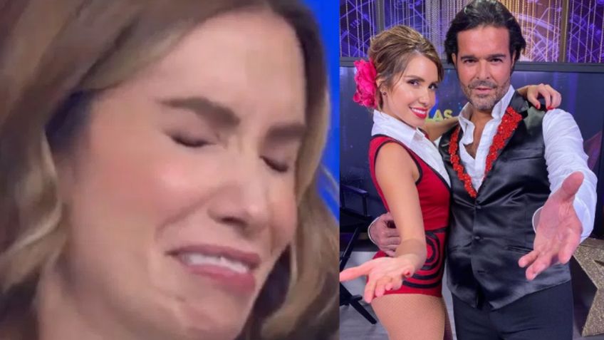 Escalona estalla en Televisa y al borde del llanto contesta a críticas: "Soy una chava que lo da todo"