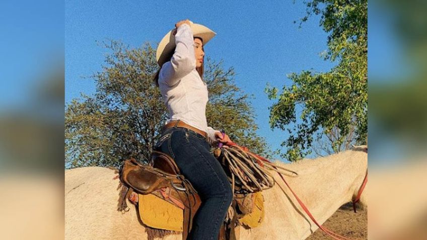 Valentina Elizalde deja en shock al presumir que hace esto igual que 'El Gallo de Oro'