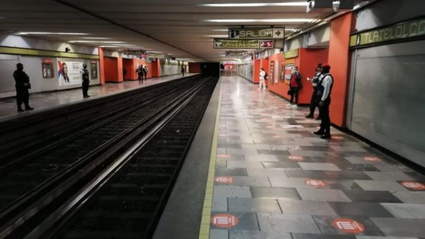 Terror en el Metro: Usuarios reportan presencia de humo en la estación Tlatelolco