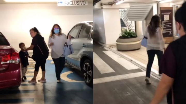 VIDEO: Lety Calderón arremete contra embarazada; la acusa de mal educada en plaza comercial