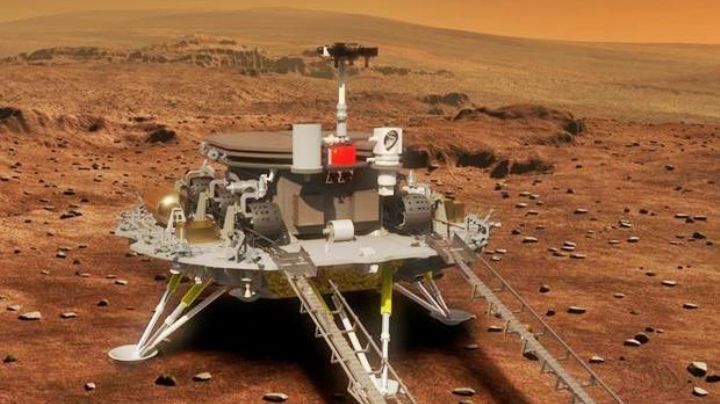 ¡Insólito! China conquista Marte y lo hace al enviar su propio vehículo Rover