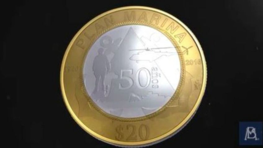 ¿Te la dieron de cambio? Esta moneda de 20 pesos se vende hasta en 10 mil por Internet