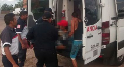Valle de Guaymas: Hombre herido en plaza atemoriza a habitantes de San José